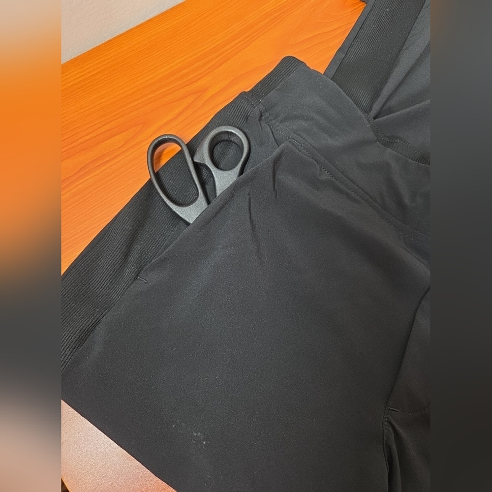 Athleta Brooklyn Ankle Pant Trousers Black Womens Size 0 EUC Athleisure Street - Picture 9 of 13